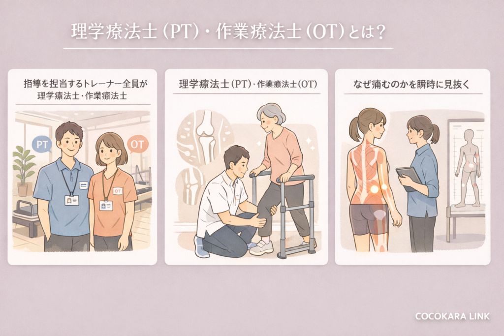 理学療法士と作業療法士の紹介